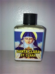 MAGICAL AND DRESSING OIL (ACEITE) 1/2OZ SAINT CLARA (SANTA CLARA)