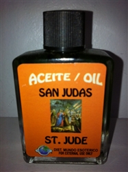 MAGICAL AND DRESSING OIL (ACEITE) 1/2OZ SAINT JUDE ( SAN JUDAS )