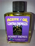MAGICAL AND DRESSING OIL (ACEITE) 1/2OZ AGAINST ENEMIES ( CONTRA ENEMIGOS )