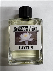 MAGICAL AND DRESSING OIL (ACEITE) 1/2 OZ FOR LOTUS