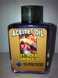 MAGICAL AND DRESSING OIL (ACEITE) 1/2 OZ FOR SAINT ALEX (SAN ALEJO)