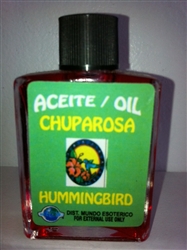MAGICAL AND DRESSING OIL (ACEITE) 1/2 OZ FOR HUMMINGBIRD (CHUPAROSA)