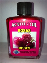 MAGICAL AND DRESSING OIL (ACEITE) 1/2 OZ FOR ROSE / ROSES (ROSAS)