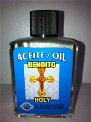 MAGICAL AND DRESSING OIL (ACEITE) 1/2 OZ FOR HOLY OIL (BENDITO)