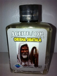 MAGICAL AND DRESSING OIL (ACEITE) 1/2 OZ - ORISHA OBATALA