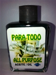 MAGICAL AND DRESSING OIL (ACEITE) 1/2 OZ - ALL PURPOSE (PARA TODO)