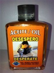 MAGICAL AND DRESSING OIL (ACEITE) 1/2 OZ - DESPERATE (DESESPERO)