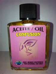 MAGICAL AND DRESSING OIL (ACEITE) 1/2 OZ - CONFUSION