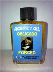 MAGICAL AND DRESSING OIL (ACEITE) 1/2 OZ - FORCED (OBLIGADO)