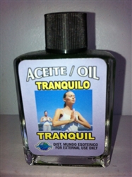 MAGICAL AND DRESSING OIL (ACEITE) 1/2 OZ - TRANQUIL (TRANQUILO)