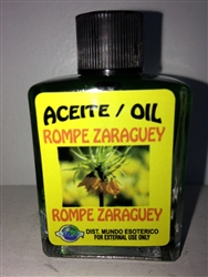 MAGICAL AND DRESSING OIL (ACEITE) 1/2OZ SPELL BREAKER (ROMPE SARAGUEY OR ZARAGUEY)