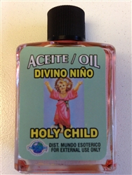 MAGICAL AND DRESSING OIL (ACEITE) 1/2OZ DIVINE CHILD OR HOLY CHILD (NINO DIVINO)