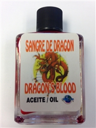 MAGICAL AND DRESSING OIL (ACEITE) 1/2 OZ - DRAGON'S BLOOD (SANGRE DE DRAGON)