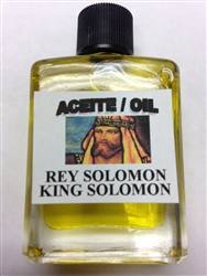 MAGICAL AND DRESSING OIL (ACEITE) 1/2 OZ FOR KING SOLOMON (REY SOLOMON)