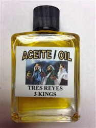 MAGICAL AND DRESSING OIL (ACEITE) 1/2 OZ - 3 KINGS (TRES REYES)