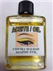 MAGICAL AND DRESSING OIL (ACEITE) 1/2 OZ - AGAINST EVIL (CONTRA MALDAD)
