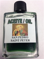 MAGICAL AND DRESSING OIL (ACEITE) 1/2 OZ - SAINT PETER (SAN PEDRO)