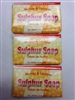 M&L KEMP SULPHUR (AZUFRE) BAR SOAP 3.35 OZ. SET OF 3 WITH FREE SHIPPING IN THE U.S.!