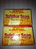 M&L KEMP SULPHUR (AZUFRE) BAR SOAP 3.35 OZ. SET OF 2 WITH FREE SHIPPING IN THE U.S.!