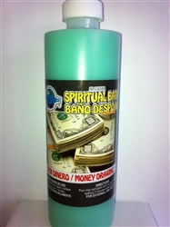 SPIRITUAL BATH 8 FL OZ (BANO DESPOJO) FOR MONEY DRAWING (VEN DINERO)