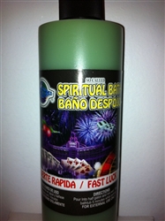 SPIRITUAL BATH 8 FL OZ (BANO DESPOJO) FOR FAST LUCK (SUERTE RAPIDA)