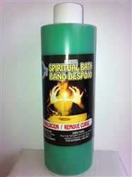 SPIRITUAL BATH 8 FL OZ (BANO DESPOJO) FOR REMOVE CURSE (QUITA MALDICION)