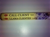 STICK INCENSE 20 STICKS PER PACK - CALL CLIENT (LLAMA CLIENTE)