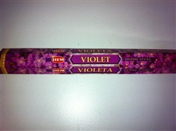 STICK INCENSE 20 STICKS PER PACK - VIOLET (VIOLETA)