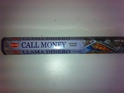 STICK INCENSE 20 STICKS PER PACK - CALL MONEY (LLAMA DINERO)