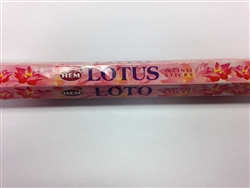 STICK INCENSE 20 STICKS PER PACK - LOTUS