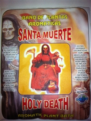 AROMATIC PLANT BATH ( BANO DE PLANTAS ) HOLY DEATH ( SANTA MUERTE )