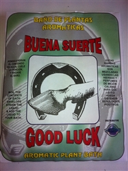 AROMATIC PLANT BATH ( BANO DE PLANTAS ) GOOD LUCK ( BUENA SUERTE )