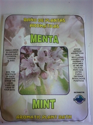 AROMATIC PLANT BATH ( BANO DE PLANTAS ) MINT ( MENTA )