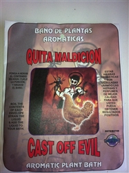 AROMATIC PLANT BATH ( BANO DE PLANTAS ) CAST OFF EVIL ( QUITA MALDICION )