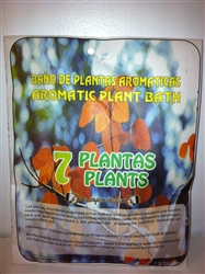 AROMATIC PLANT BATH ( BANO DE PLANTAS ) 7 PLANTS ( 7 PLANTAS )