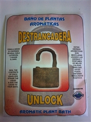 AROMATIC PLANT BATH ( BANO DE PLANTAS ) UNLOCK ( DESTRANCADERA )