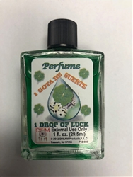 SPIRITUAL MYSTICAL PERFUME 1 FL OZ - 1 DROP OF LUCK (1 GOTA DE SUERTE)