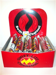 AUTHENTIC SWIFT-LITE CHARCOAL 40 MM 10 PACK CASE OF 10 WITH FREE SHIPPING IN THE U.S!