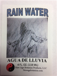 NEW AGE BOTANICA PRODUCTS GENUINE RAIN WATER 4 FL OZ ( AGUA DE LLUVIA)
