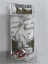 VOODOO / VODOU DOLL WHITE SET OF 2 (MALE & FEMALE) APPROX. 5" TALL