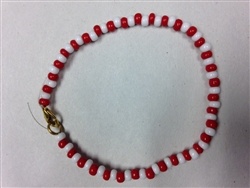 SPIRITUAL BRACELET FOR THE ORISHA CHANGO / SHANGO WITH CLASP