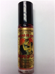 MISTIC PRODUCTS PHEROMONES IN OIL 1/3 OZ (FEROMONAS EN ACEITE) FOR 7 DROPS OF LOVE (7 GOTAS DE AMOR)