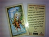HOLY PRAYER CARDS FOR  THE PRAYER TO SAINT CHRISTOPHER IN ENGLISH SET OF 2 WITH FREE U.S. SHIPPING!