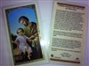 HOLY PRAYER CARDS FOR THE ANCIENT PRAYER TO SAINT JOSEPH (SAN JOSE) IN SPANISH SET OF 2 WITH FREE U.S. SHIPPING!