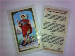 HOLY PRAYER CARDS FOR THE PRAYER TO SAINT EXPEDITE (SAN EXPEDITO) IN ENGLISH WITH FREE U.S. SHIPPING!