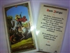 HOLY PRAYER CARDS FOR SAINT GEORGE, THE PATRON SAINT OF ENGLAND (SAN JORGE) IN SPANISH WITH FREE U.S. SHIPPING!