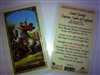 HOLY PRAYER CARDS FOR SAINT GEORGE, THE PATRON SAINT OF ENGLAND (SAN JORGE) IN ENGLISH WITH FREE U.S. SHIPPING!