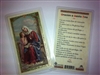 HOLY PRAYER CARDS FOR THE PRAYER TO SAINT ANNE (SANTA ANA) IN SPANISH SET OF 2 WITH FREE U.S. SHIPPING!
