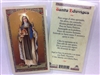 HOLY PRAYER CARDS FOR THE PRAYER TO SANTA EDUVIGES IN SPANISH SET OF 2 WITH FREE U.S. SHIPPING! (SAINT HEDWIG)