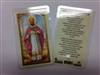 HOLY PRAYER CARDS FOR THE PRAYER TO SAINT CIPRIANO IN SPANISH SET OF 2 WITH FREE U.S. SHIPPING! (SAN CIPRIANO)